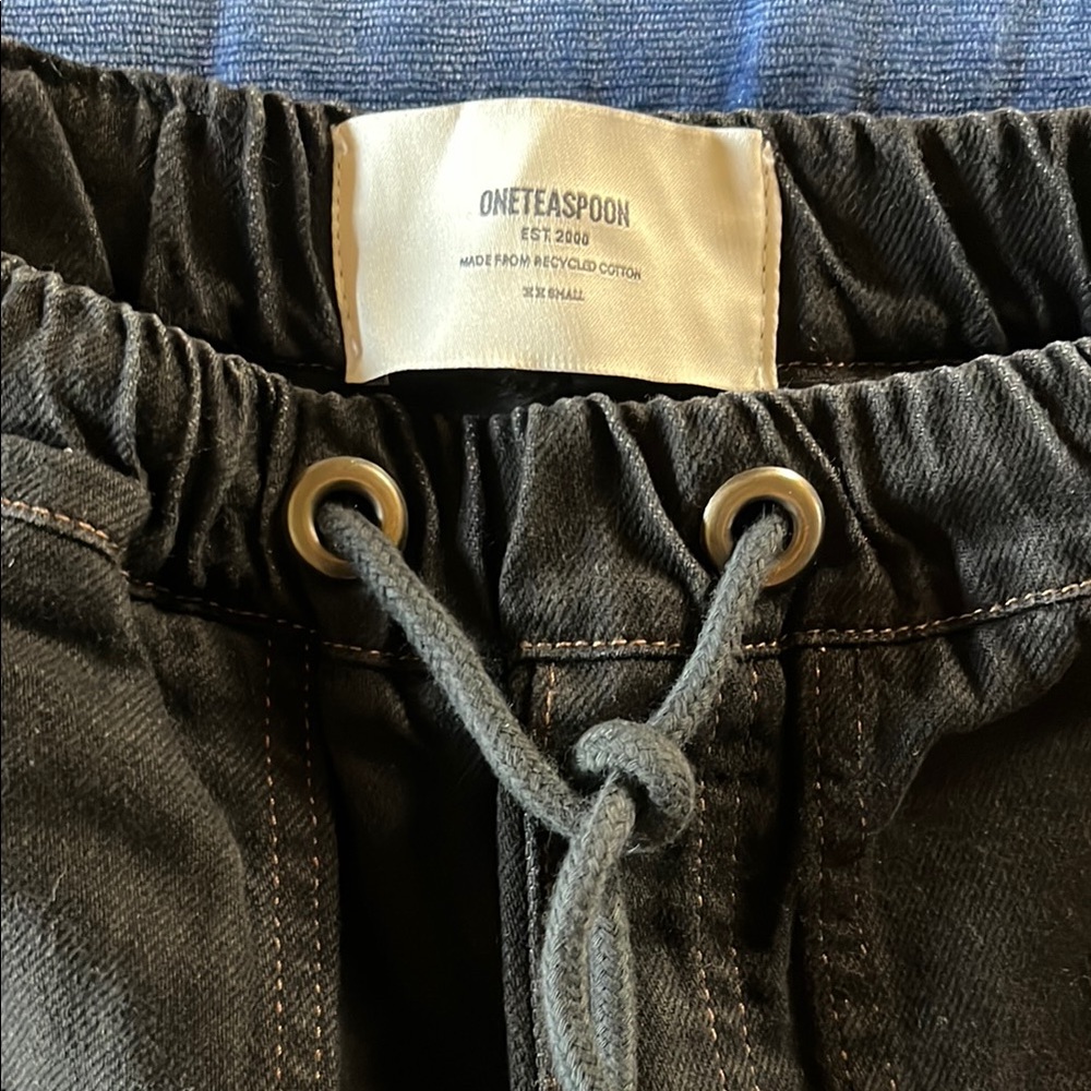 One Teaspoon Black Boyfriend Jeans